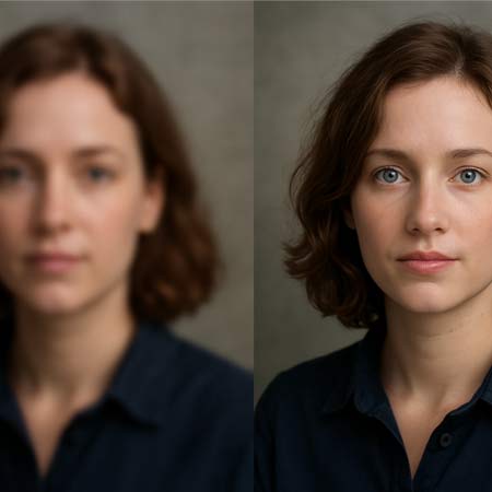 Agrandir une photo avec IA